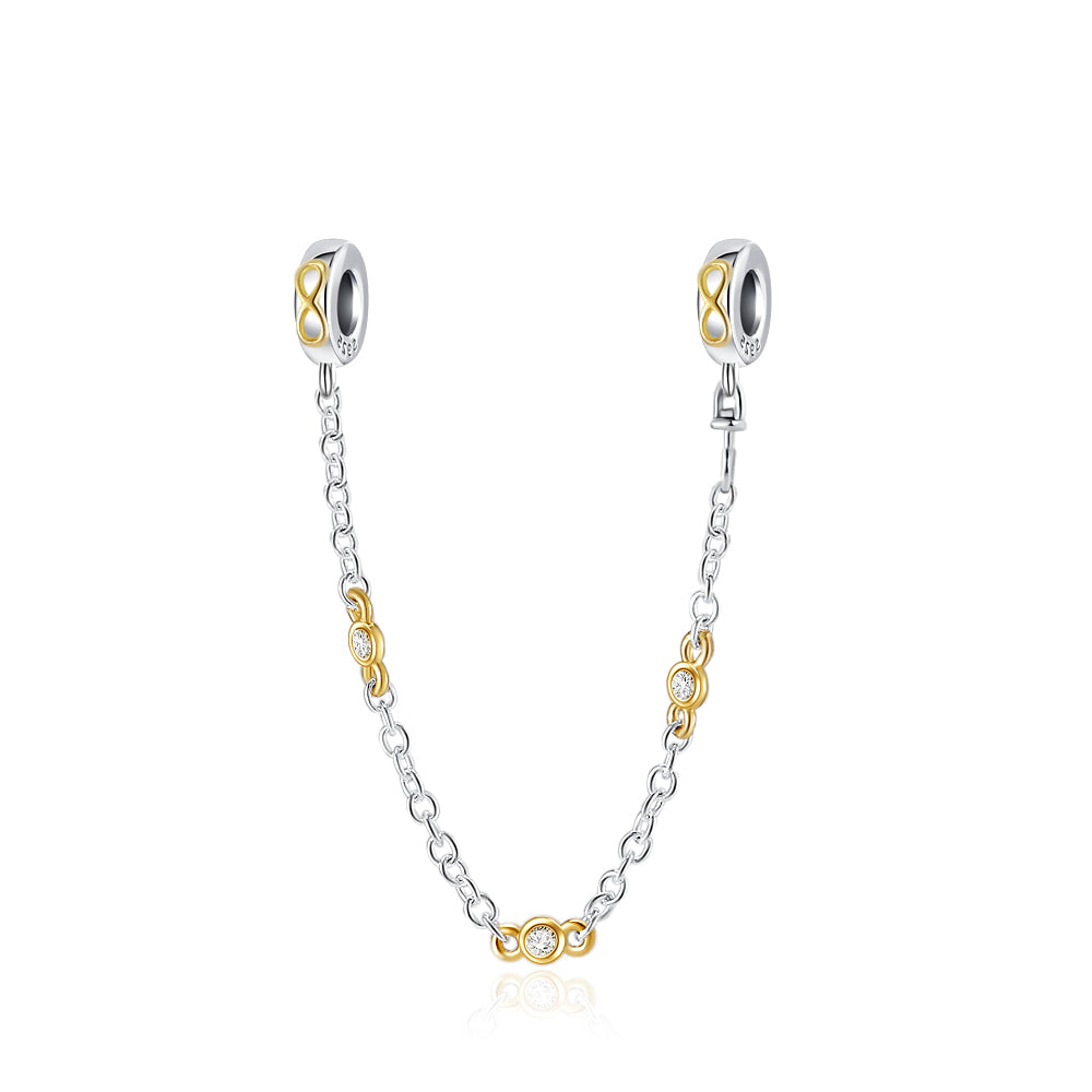 Gold Buckle Safety Chain