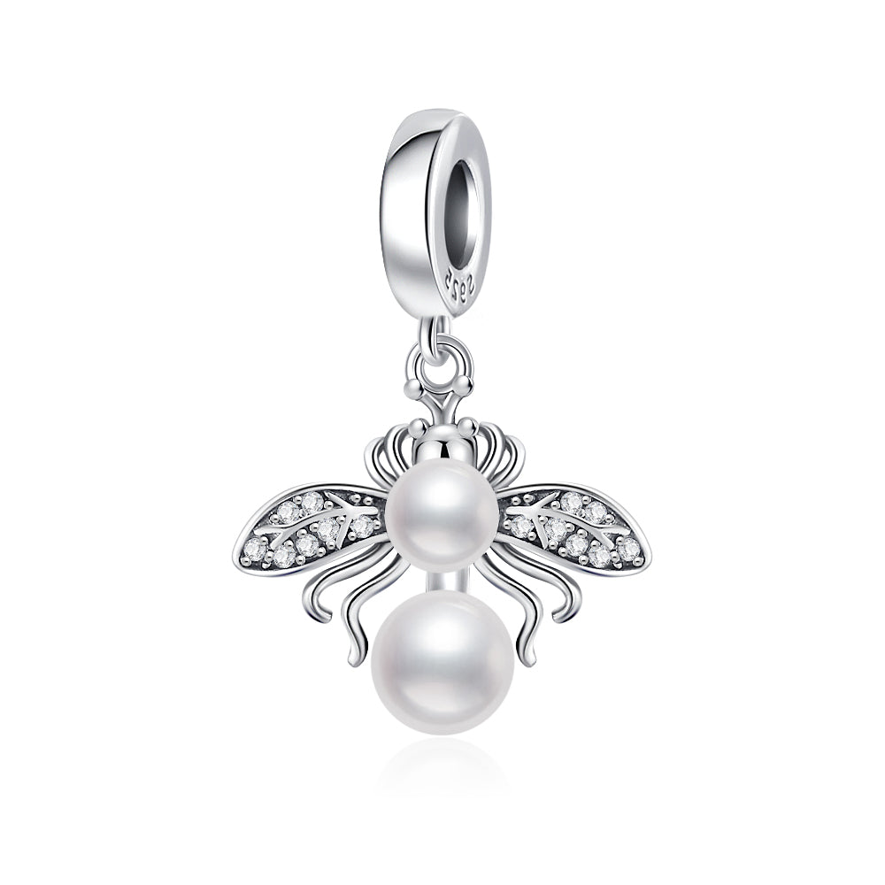 Pearl Bee Charm