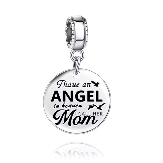 Angel Mom Charm