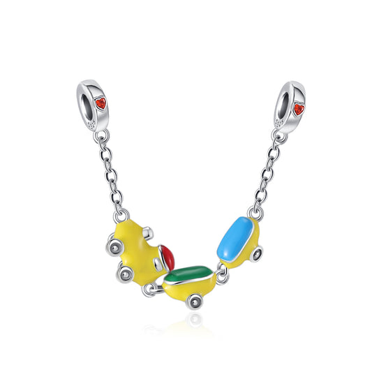 Yellow Train Safety Chain