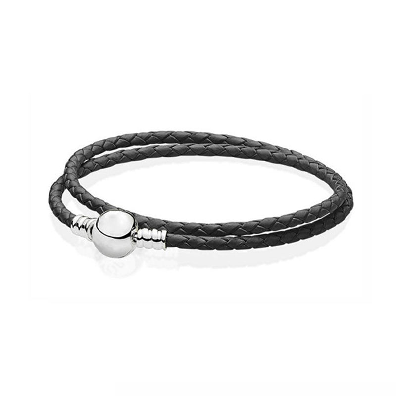 Black Warrior Braided Bracelet