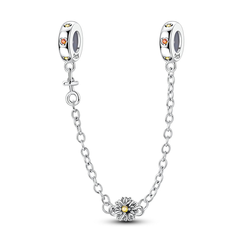 Love Sunflower Safety Chain