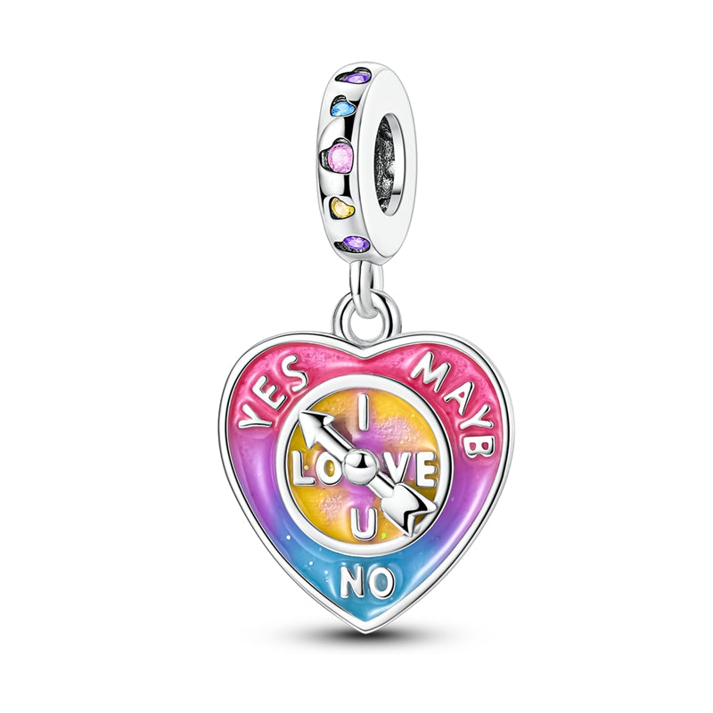 Choose Love Heart Charm