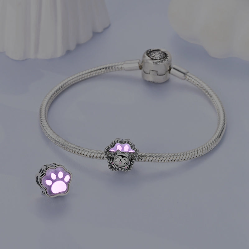 Cute Cat Claw Charm (color changing)