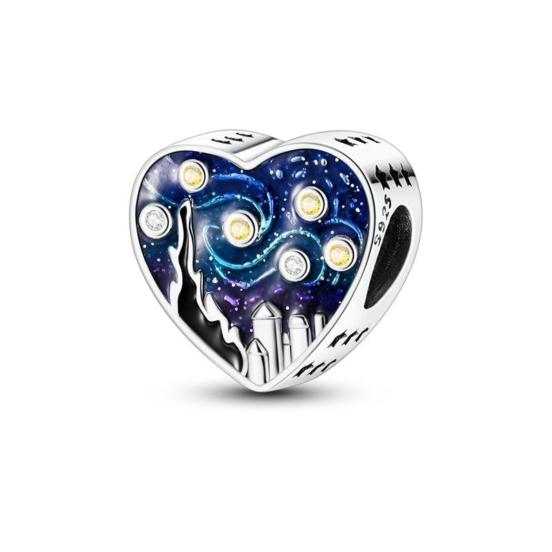 Van Gogh Starry Sky Charm