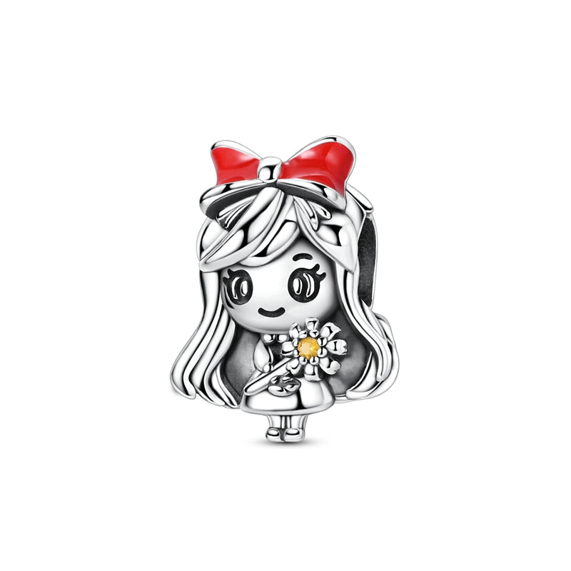 Bow Girl Charm