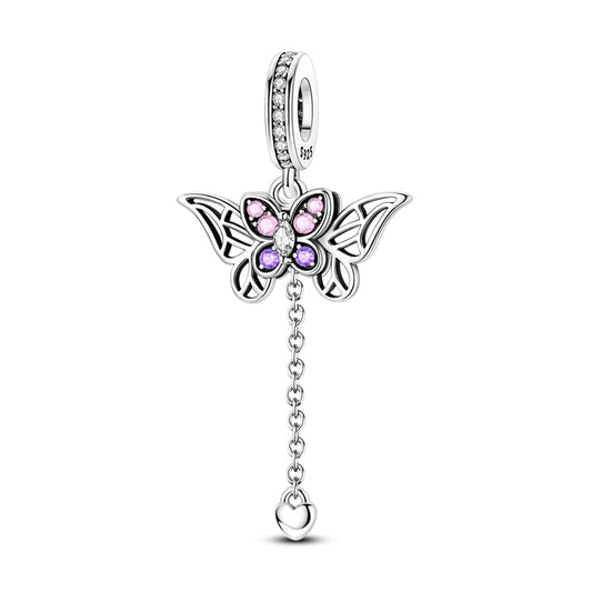 Flying Butterfly Charm