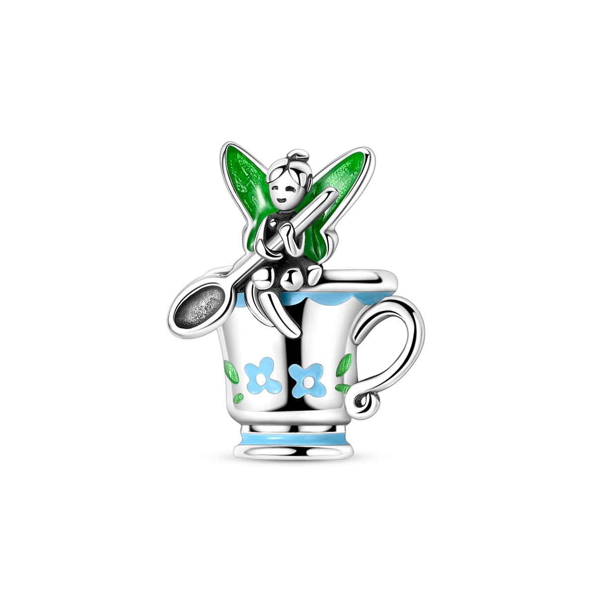 Flower Fairy Teacup Charm
