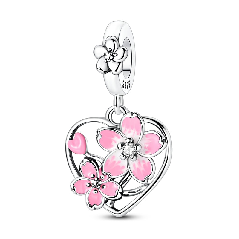 Spring Collection - Rotating Cherry Blossom Charm