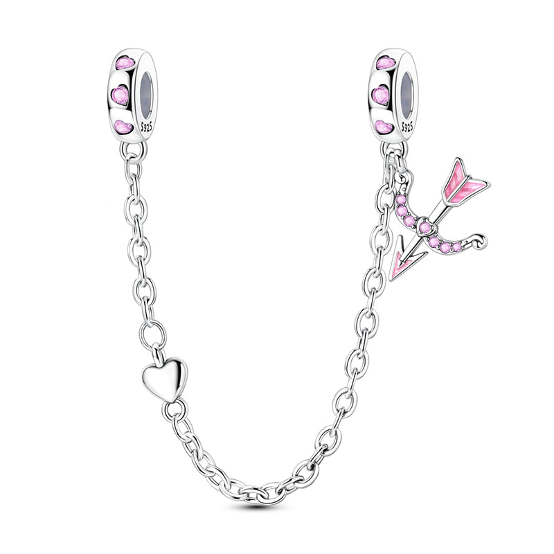 Valentine's Day Styles - Cupid's Arrow Rubber Plug Safety Chain