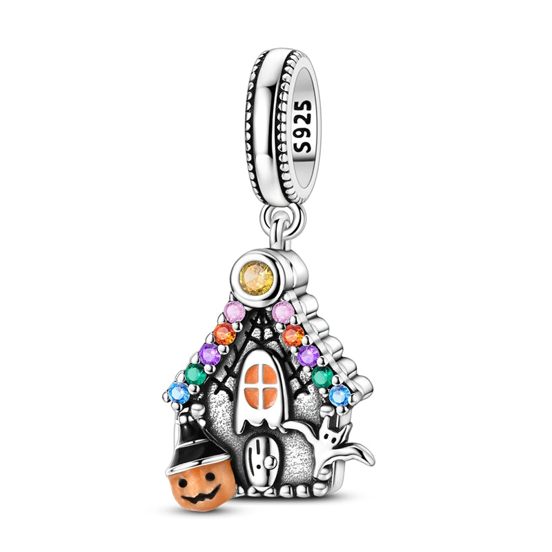 Glow-in-the-Dark Candy House Charm