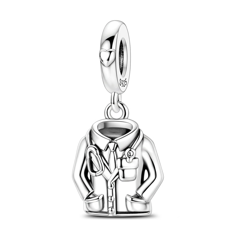 Doctor White Coat Charm