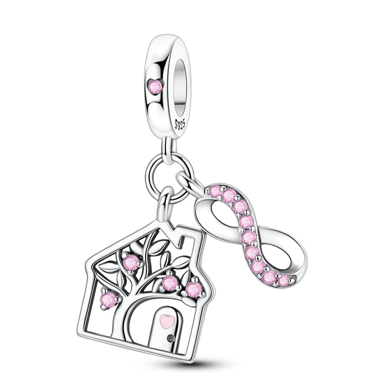 Hollow House Tree Of Life Infinity 2-In-1 Charm