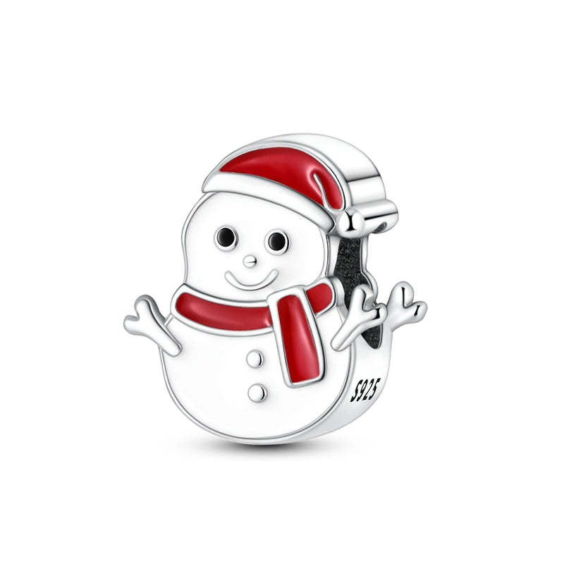 Christmas Snowman Charm