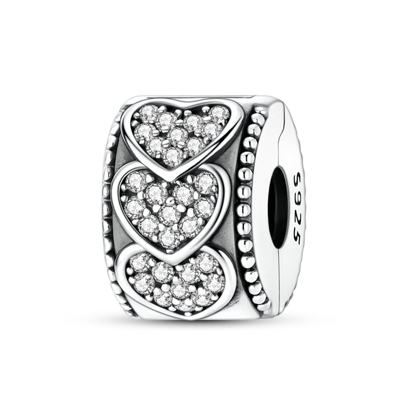 Sparkling Heart Clip