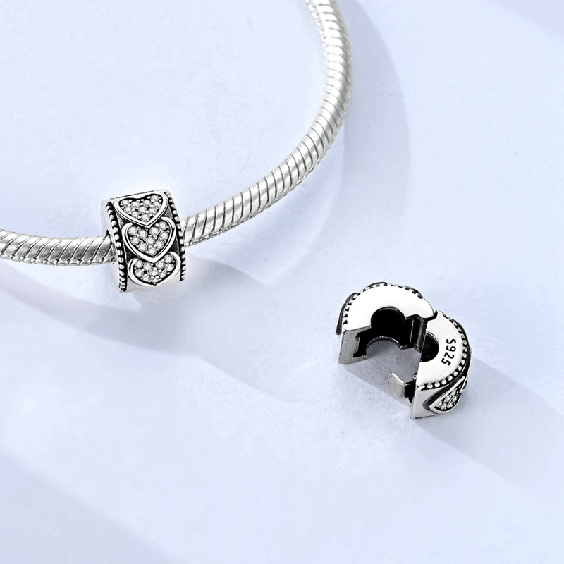Sparkling Heart Clip