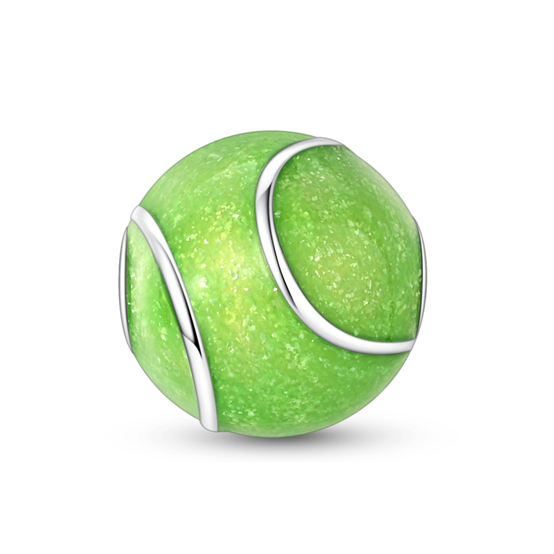 Realistic Tennis Ball Charm