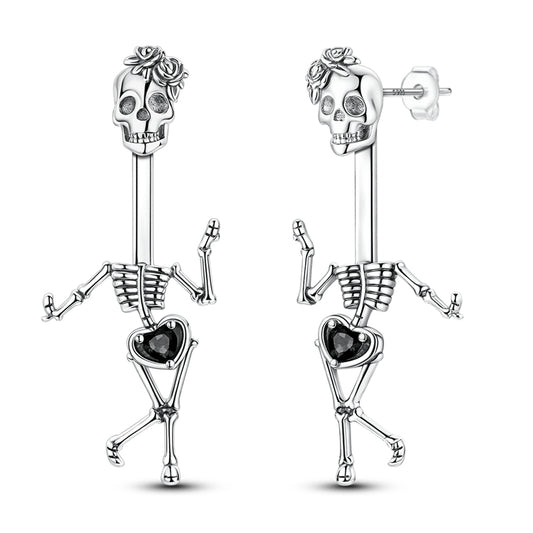 Dancing Skeleton Earrings