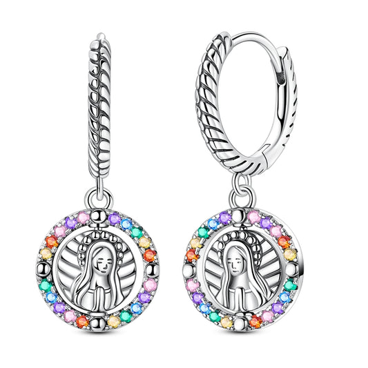 Our Lady of the Cross Earrings