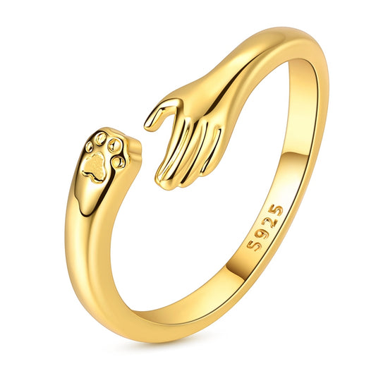 Hug Pet Open Ring