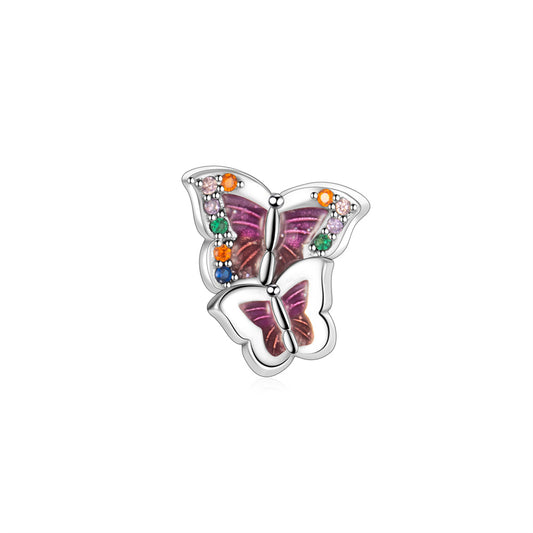 Colorful Spring Butterfly Charm