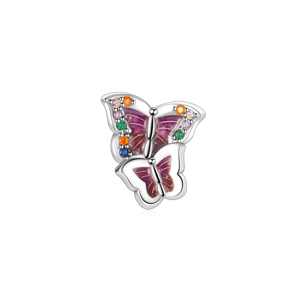 Colorful Spring Butterfly Charm