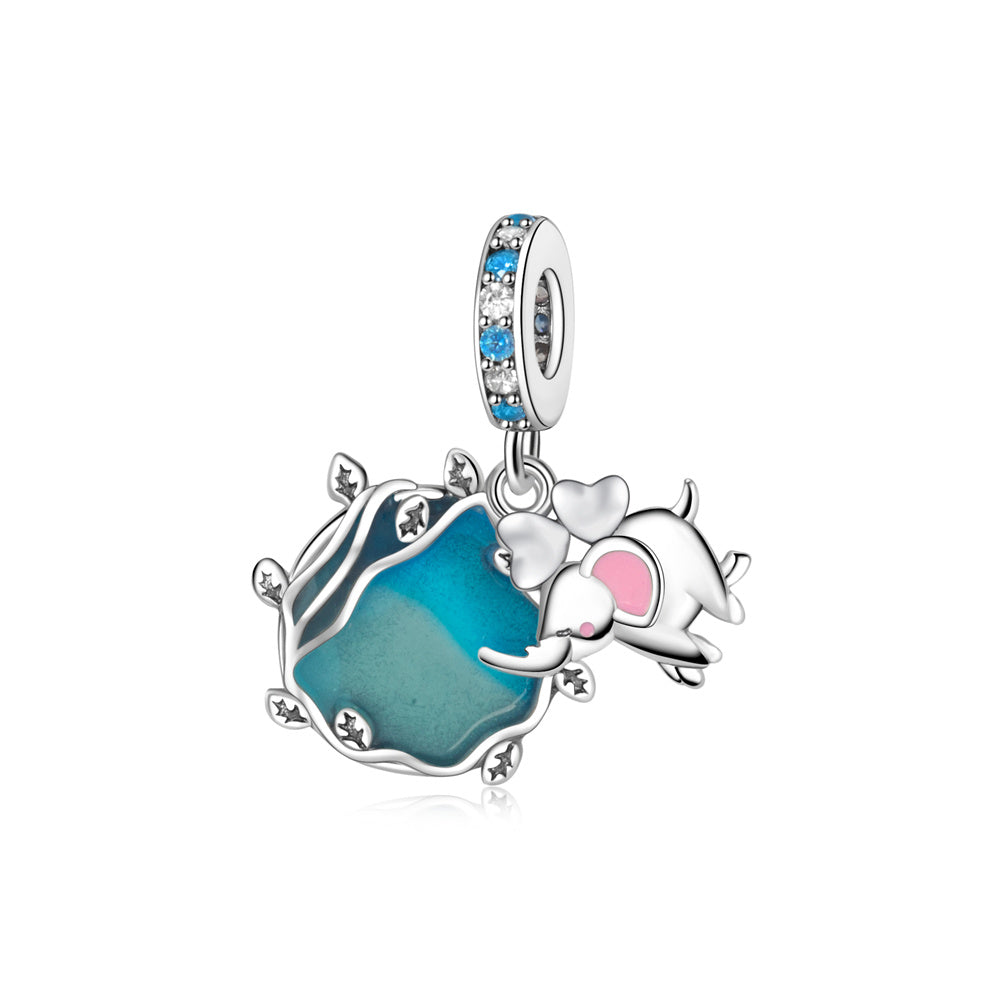 Elephant in the Forest 2-in-1 Charm