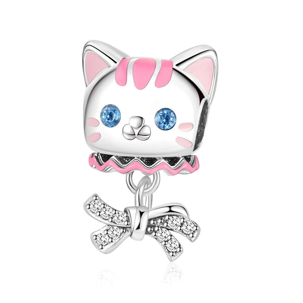 Cute Cat Lady Charm