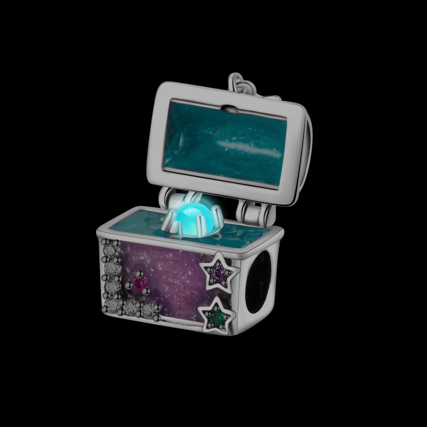 Forest Treasure Luminous Charm + Openable