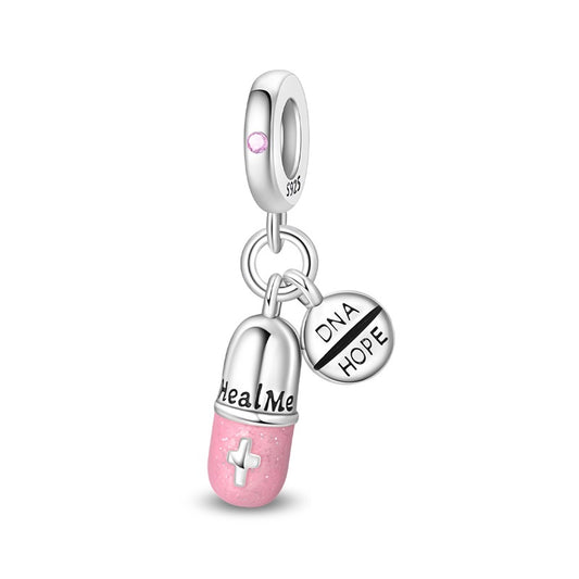 Pink Pill Charm