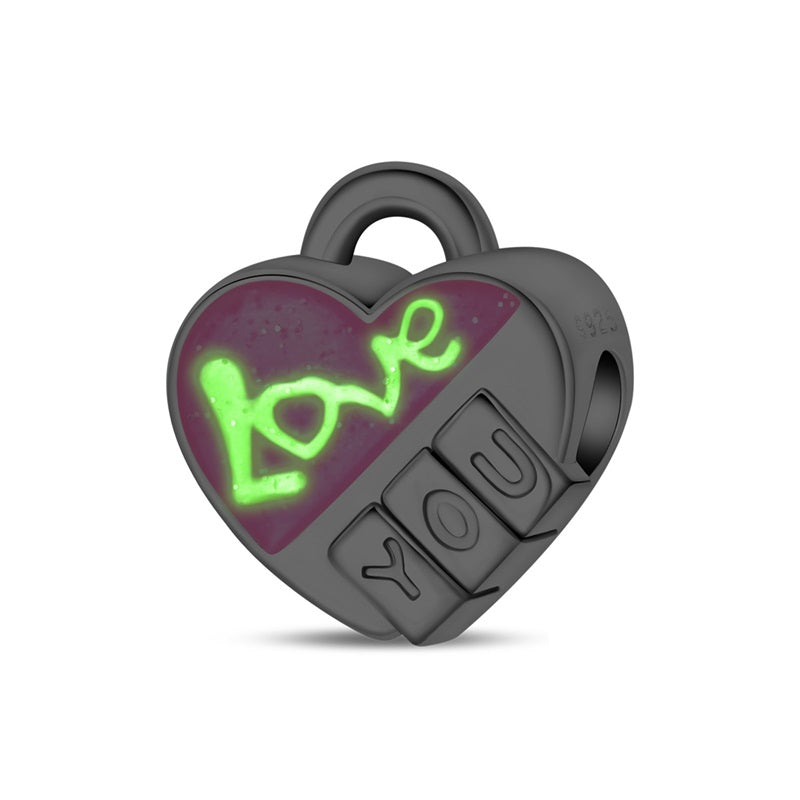 LOVE Glow-In-The-Dark Charm