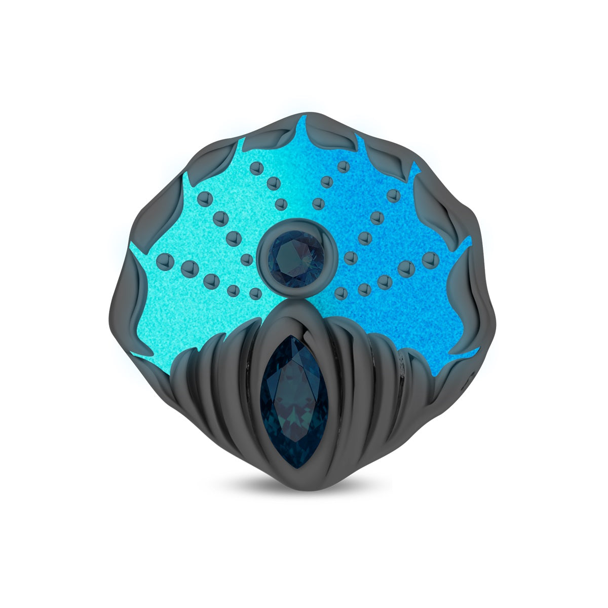 Glowing Seashell Charm