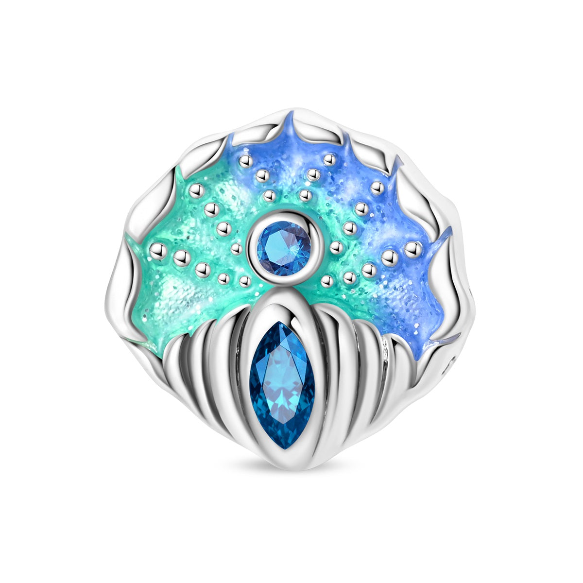 Glowing Seashell Charm