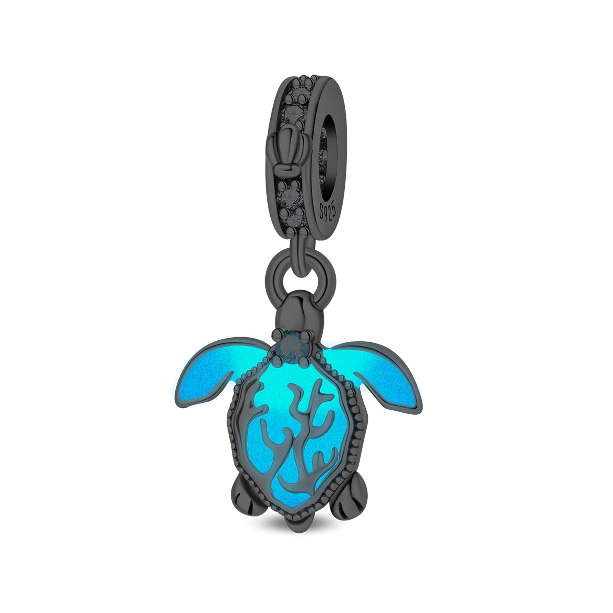 Glowing Turtle Charm