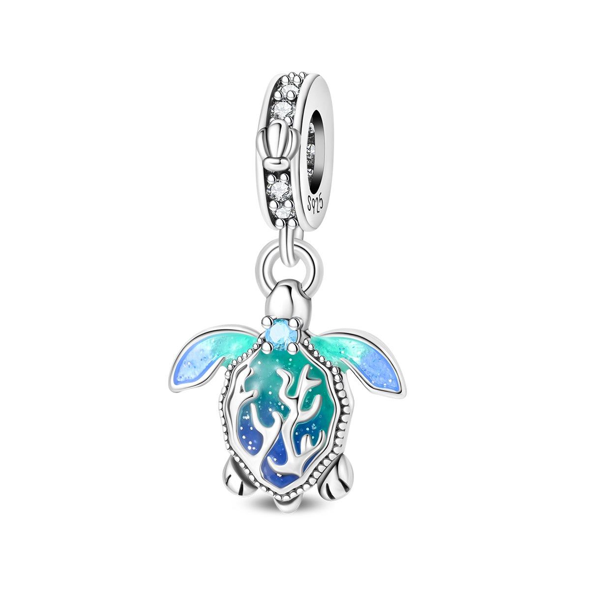 Glowing Turtle Charm