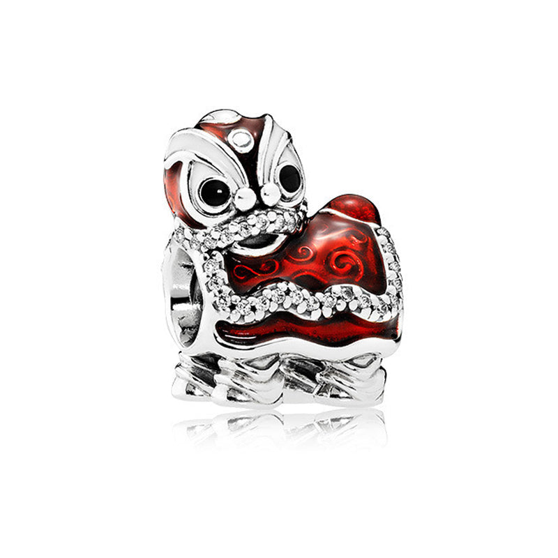 Chinese Lion Dance Charm