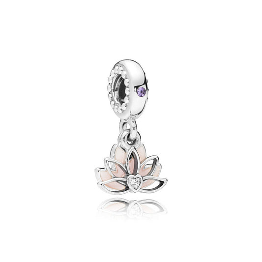 Pink Lotus Charm