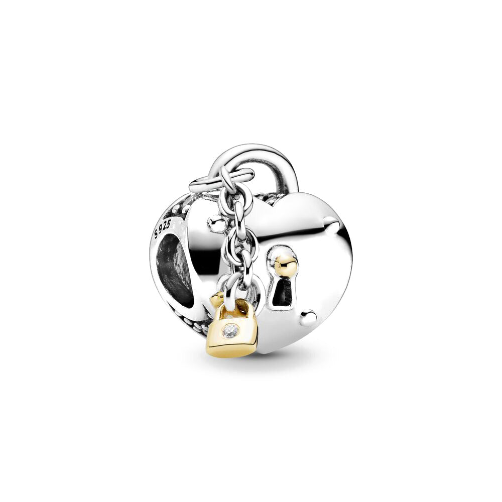 Heart Lock Charm