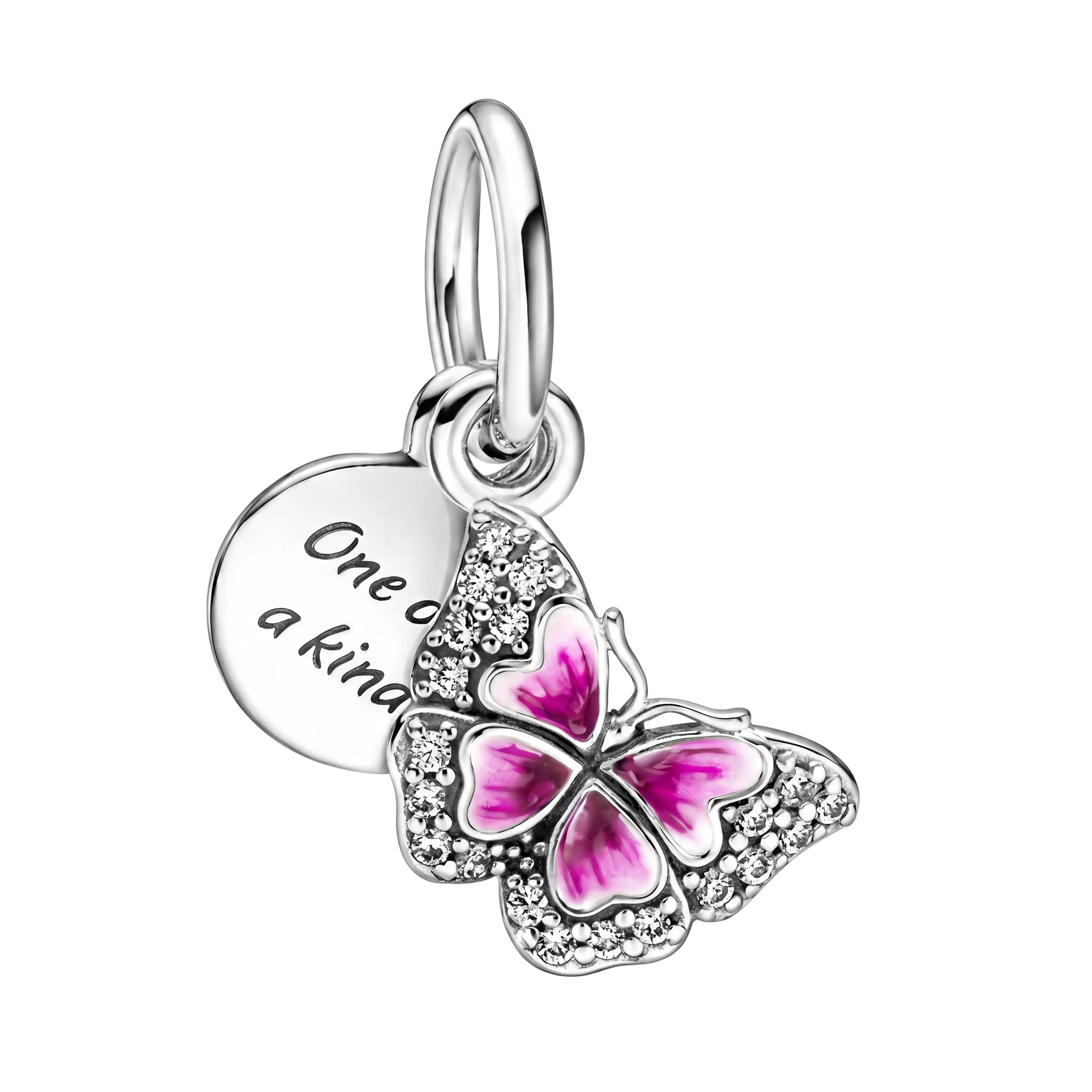 Purple Butterfly Charm