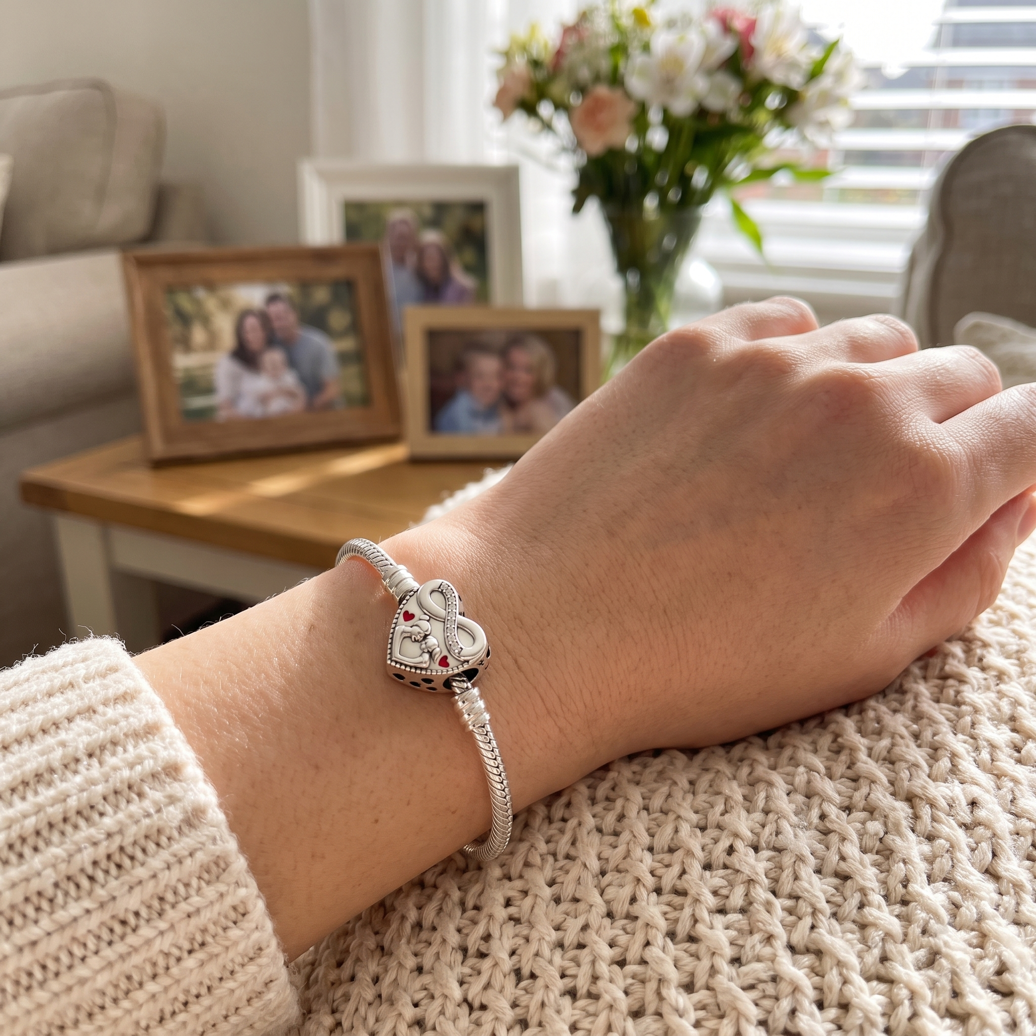Mom & Daughter Love Charm