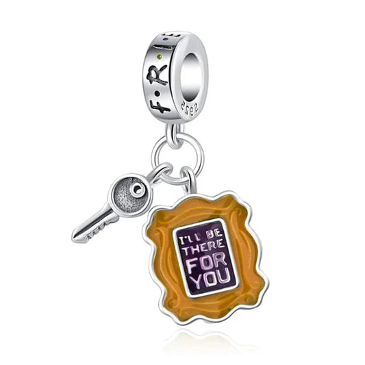 Friends Series--Key and Peephole Dangle Charm