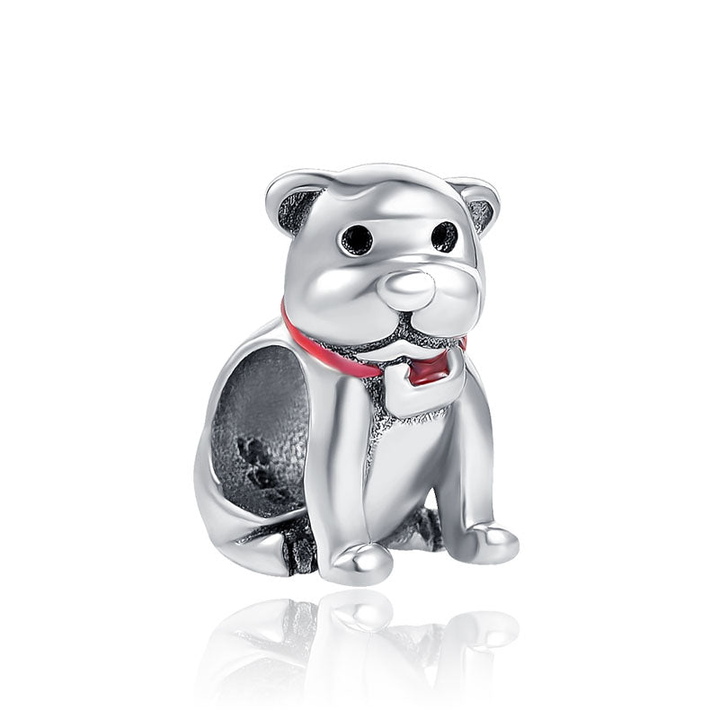 Puppy Waiting for Mother Charm