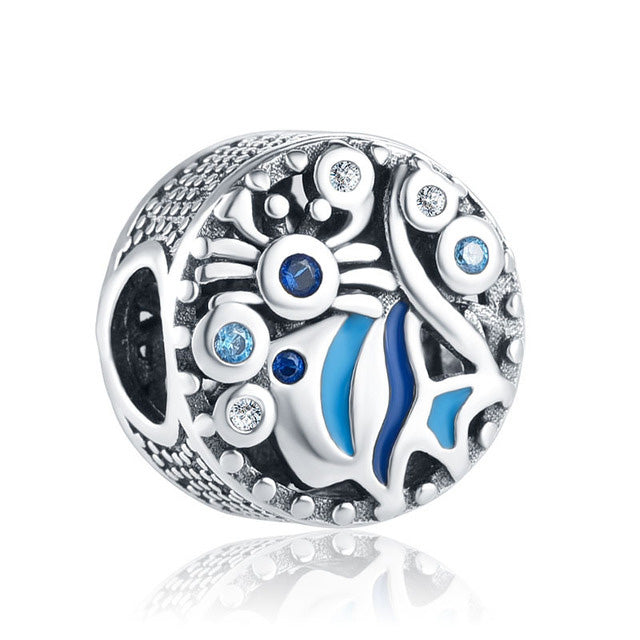 Crab Fish Charm