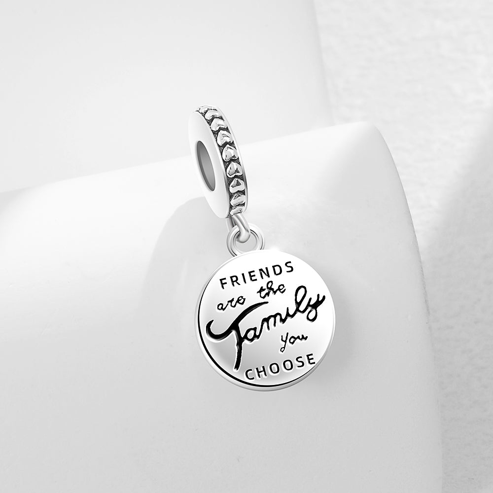 I Love My Friend Charm
