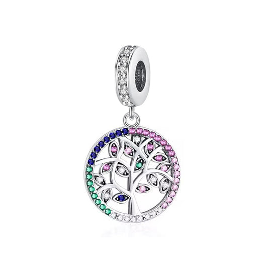 Colorful Tree Charm