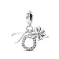 Four-Leaf Clover and U-Shaped Charm