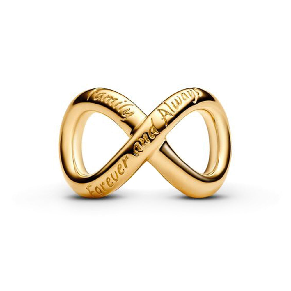 Gold Eternal Love Charm