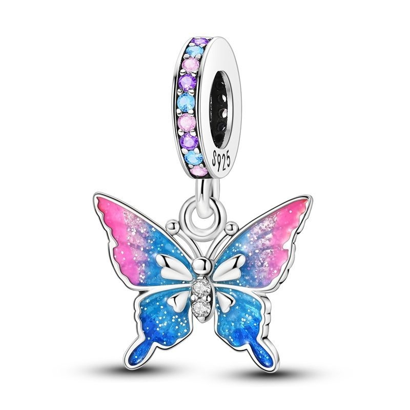 Galaxy Butterfly Charm