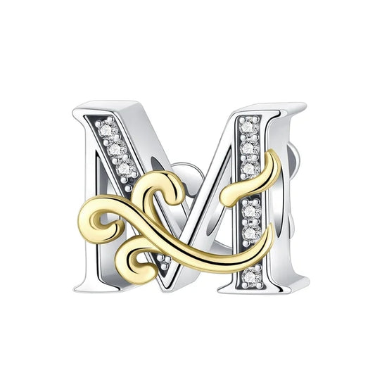 Letter--Gold Edge Series M