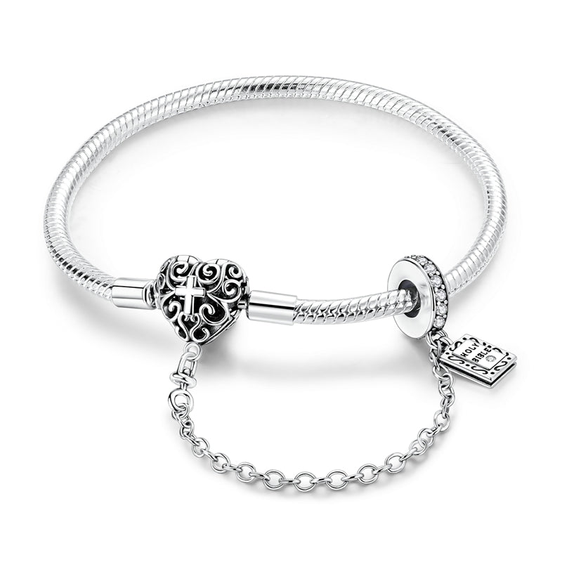 Holy Bible Charm Bracelet
